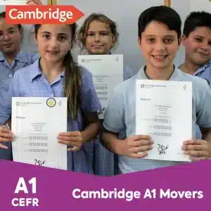 Inscrição no exame Cambridge A1 Movers em Huaraz