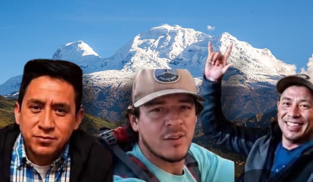 Un dron halla pistas de montañistas desaparecidos en el Huascarán